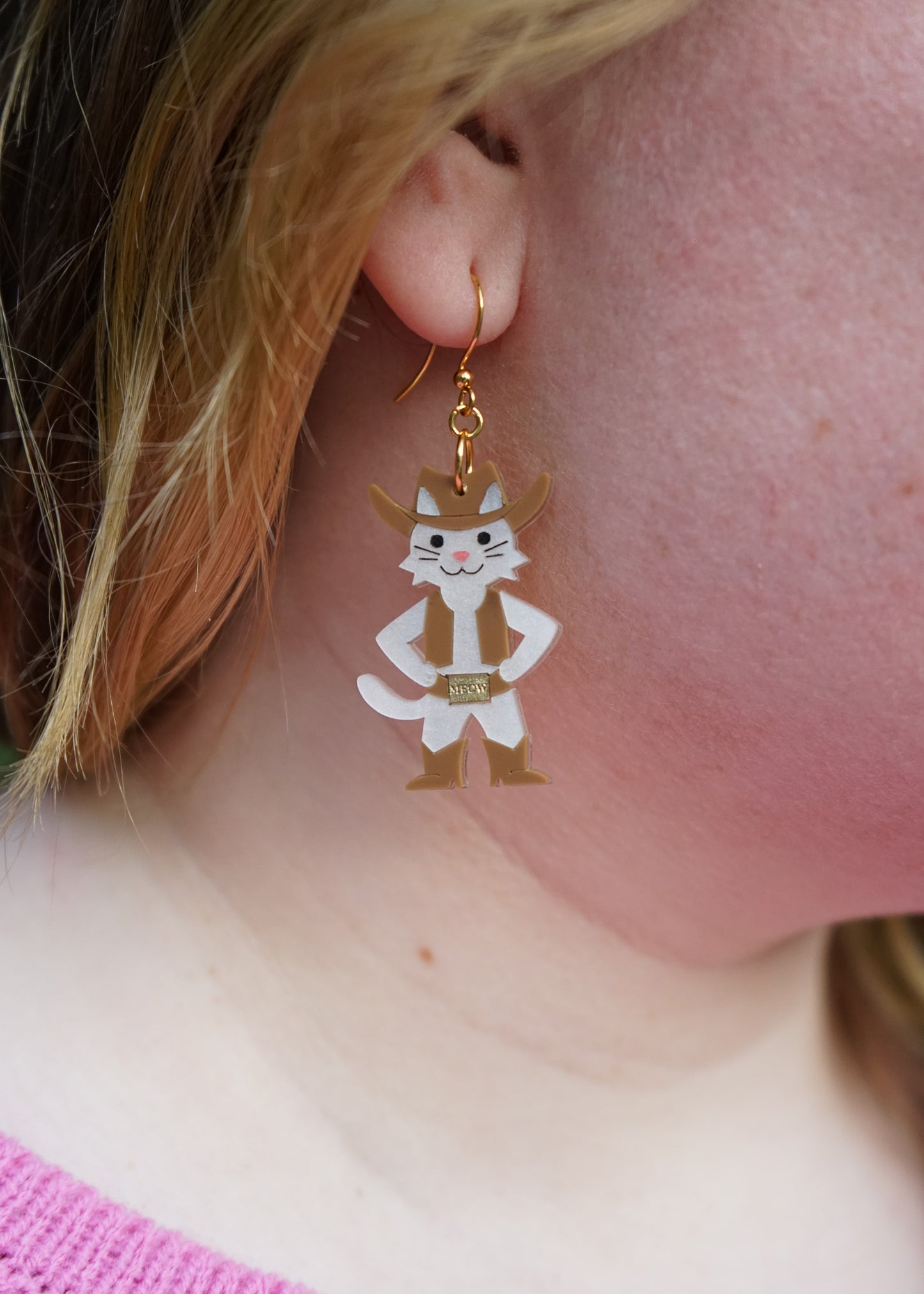 Sundance Cat Earrings