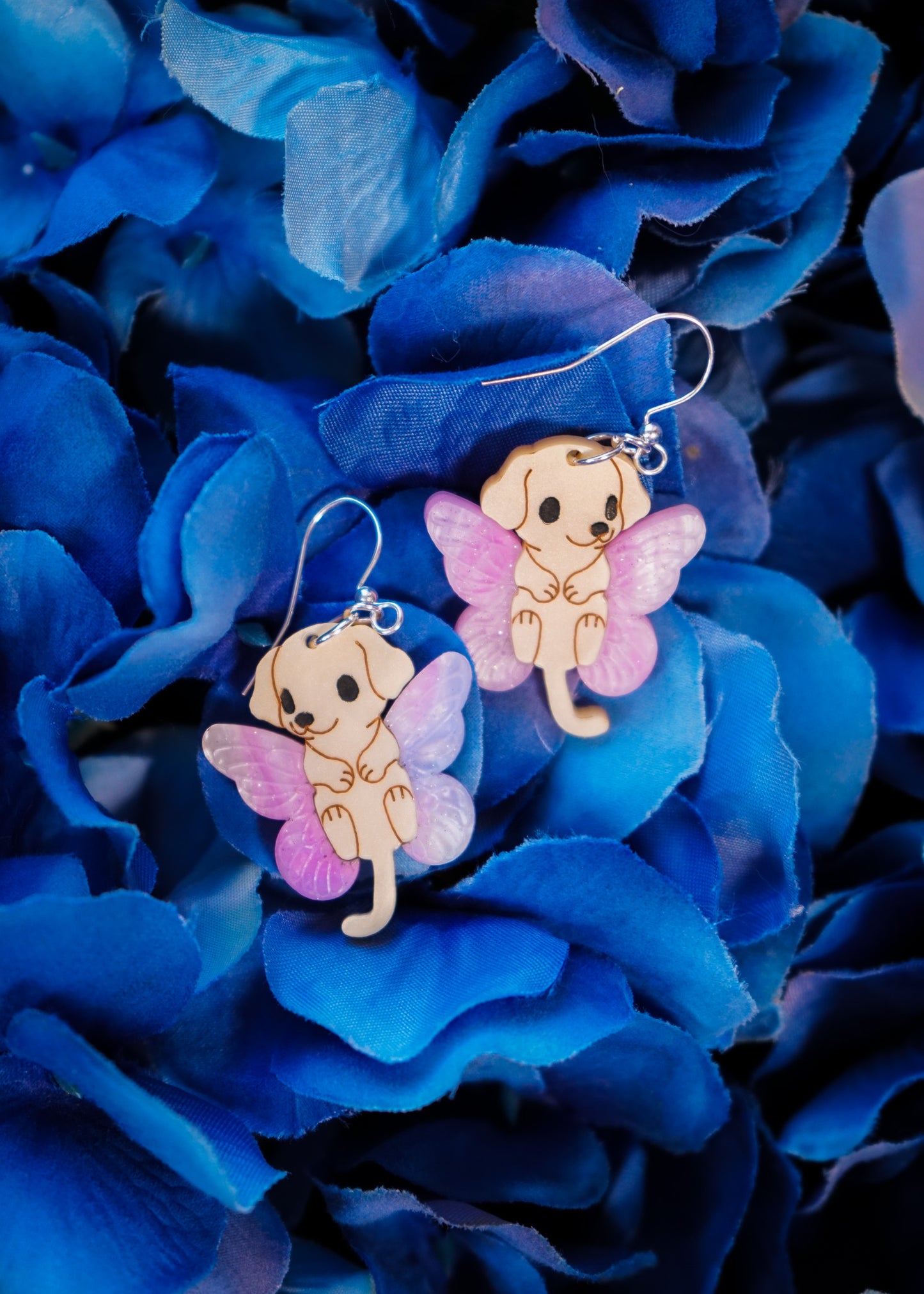 Fairy Puppy Earrings