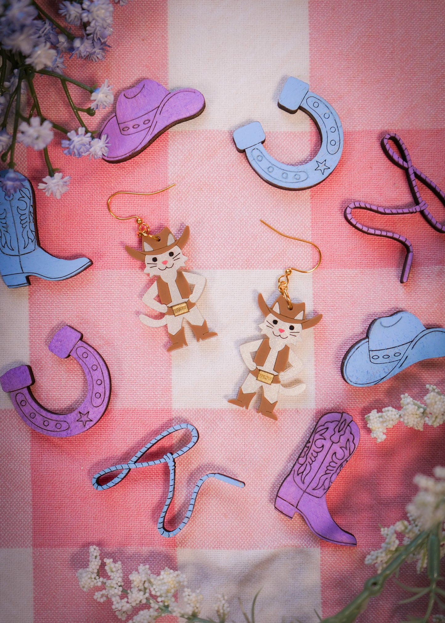 Sundance Cat Earrings