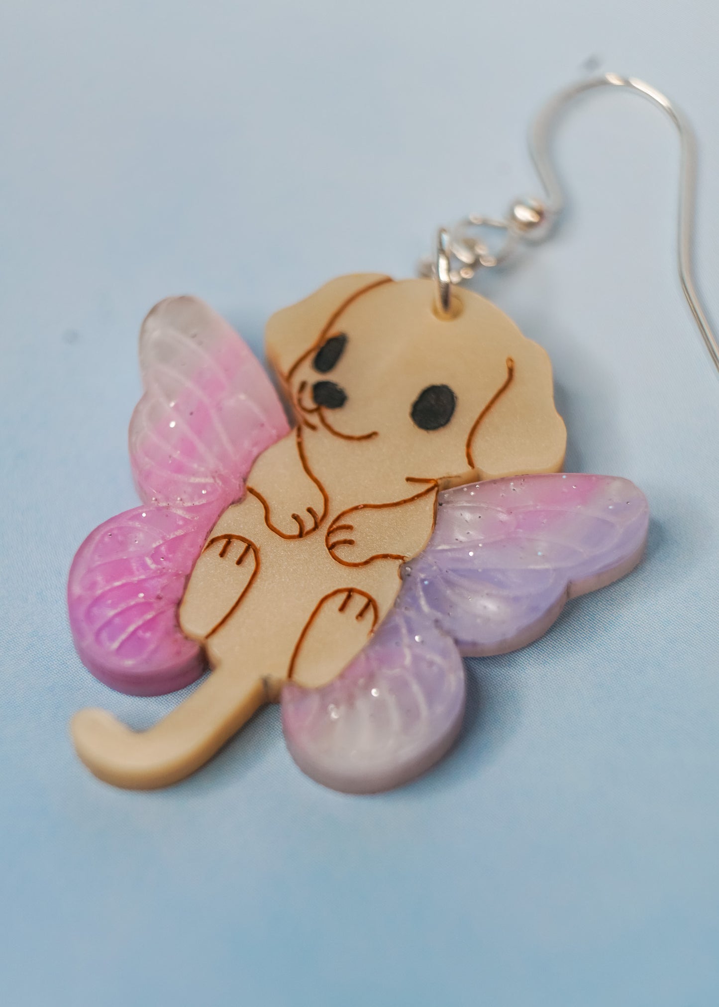 Fairy Puppy Earrings