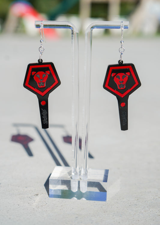 Demon Boy Band Light Stick Earrings