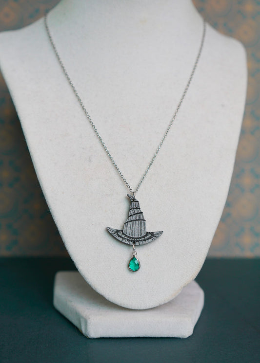 Wicked Witch Hat Necklace