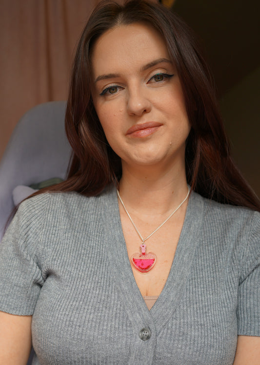 Love Potion Liquid Filled Necklace