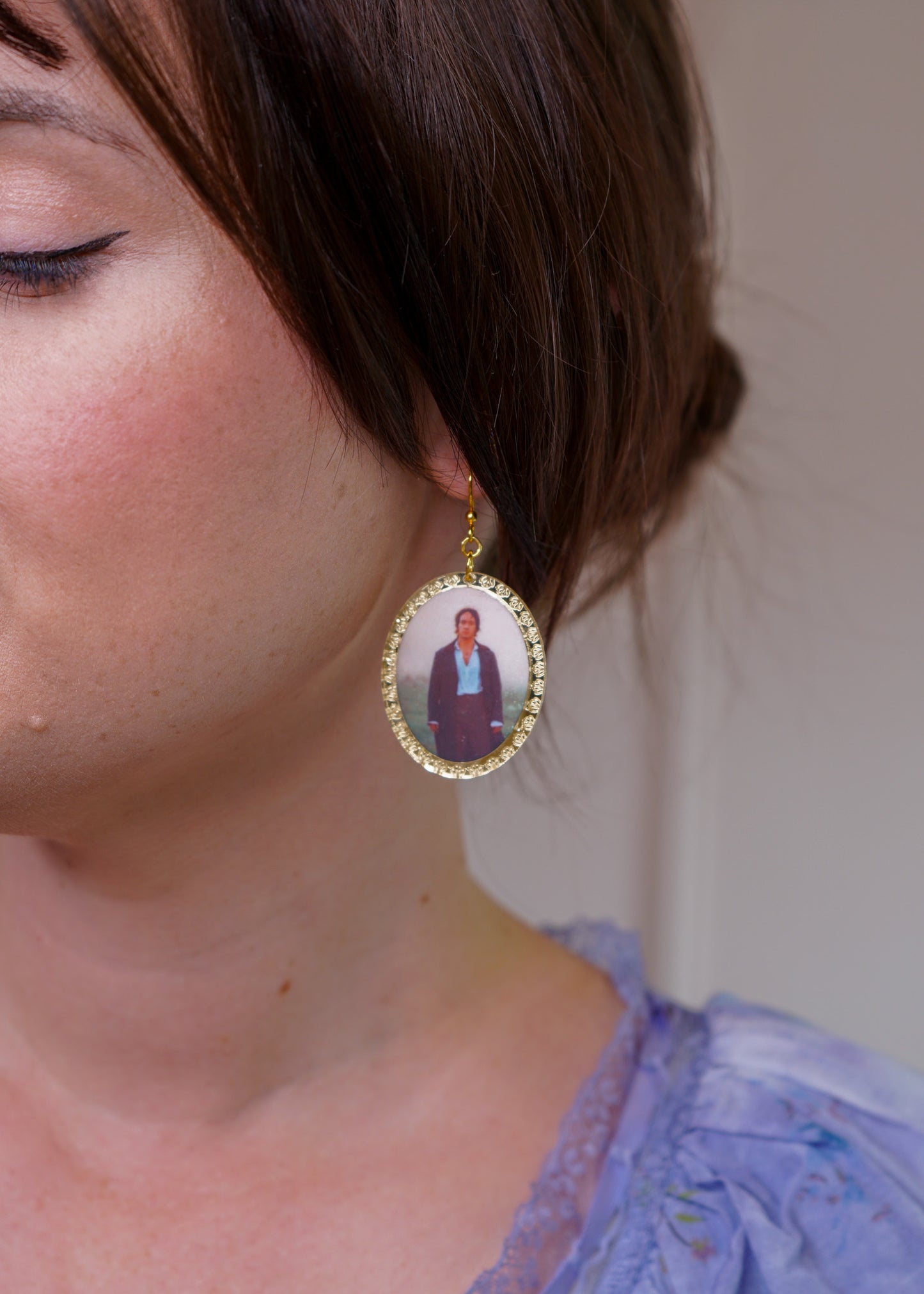 Pride & Prejudice Mr. Darcy Earrings