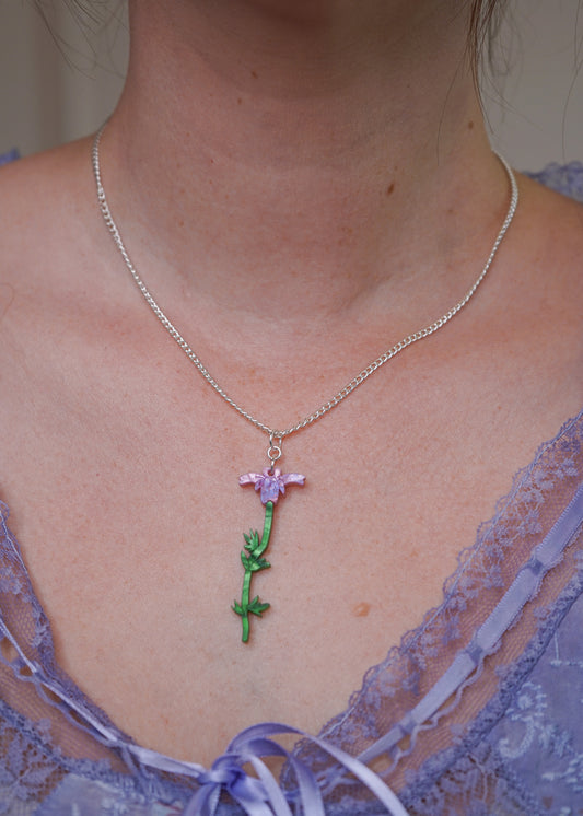 Pride & Prejudice Mr. Collins Flower Necklace