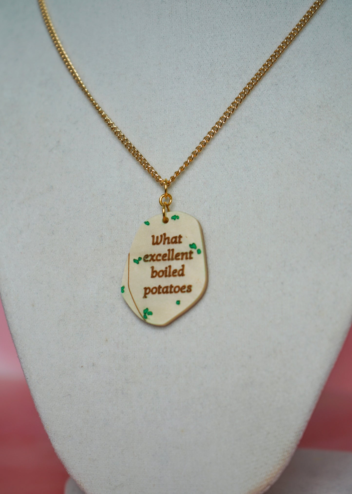 Pride & Prejudice Boiled Potato Necklace