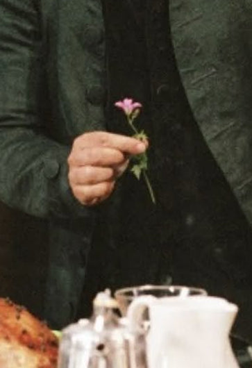 Pride & Prejudice Mr. Collins' Flower Earrings