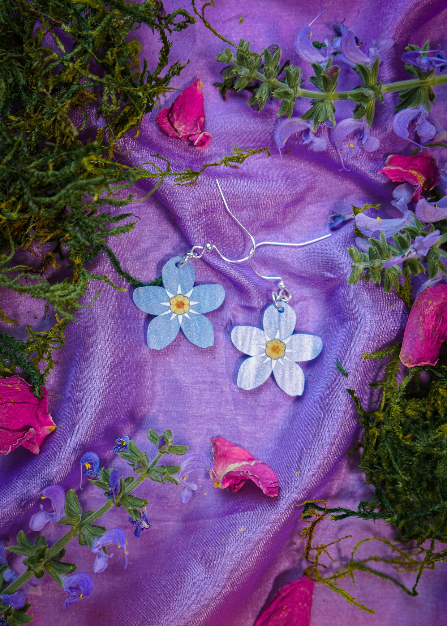 Forget-Me-Not Earrings