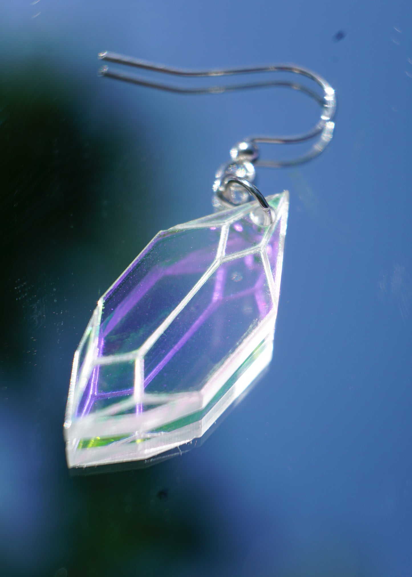 Iridescent Crystal Earrings