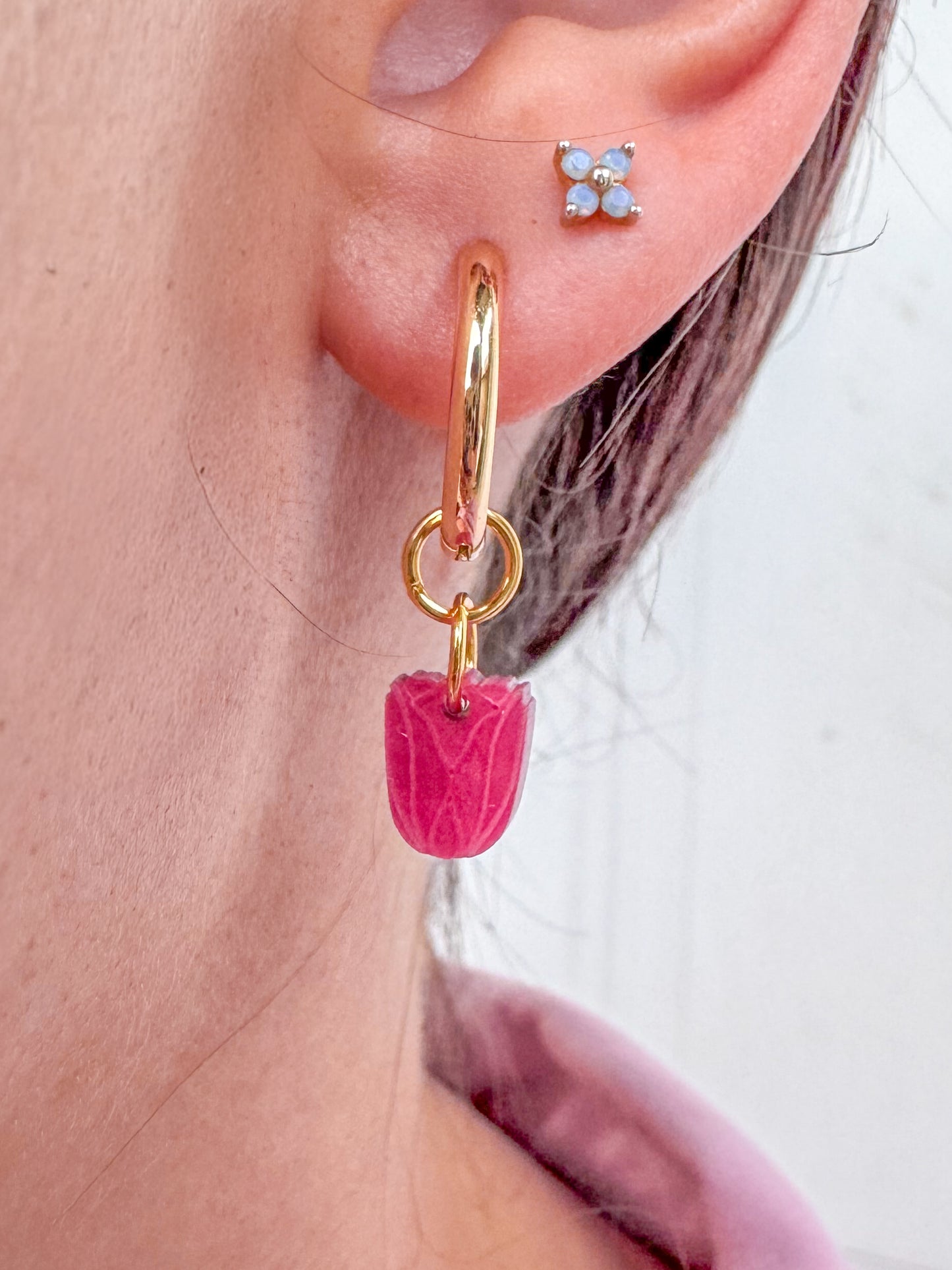 Tulip Earring Charms