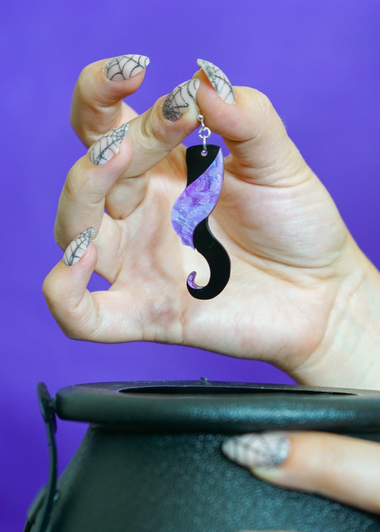 Sea Witch Tentacle Earrings