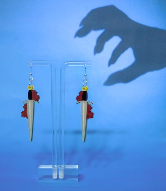 Dracula's Sword Earrings