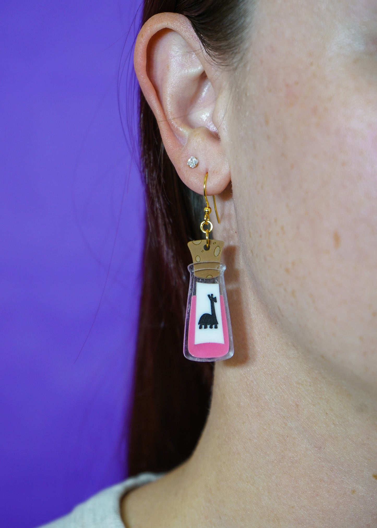 Llama Potion Earrings
