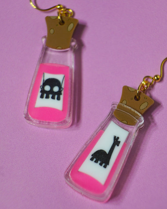 Llama Potion Earrings