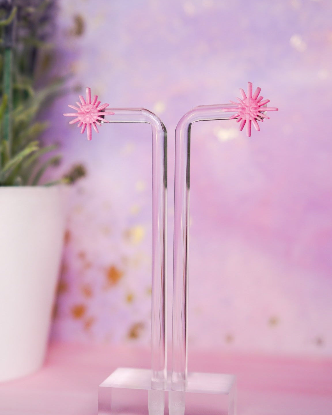 Wicked Wand Top Stud Earrings