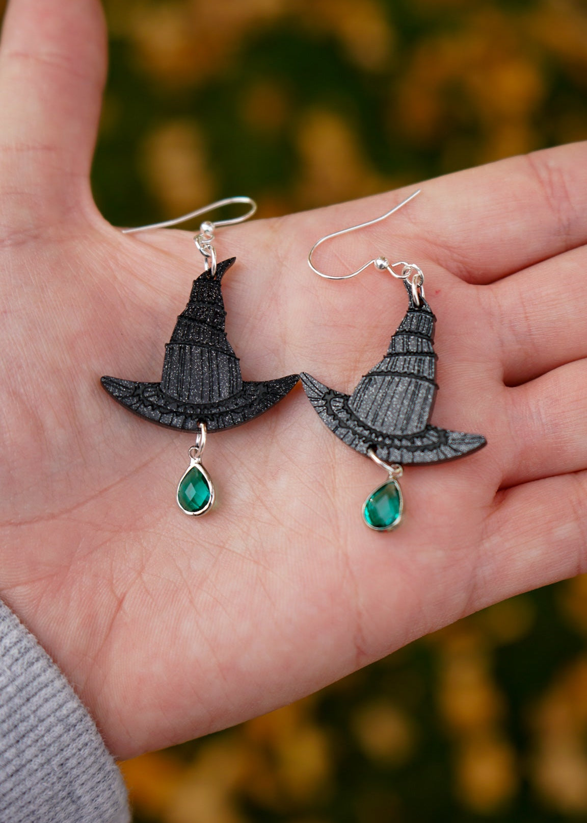 Wicked Witch Hat Earrings