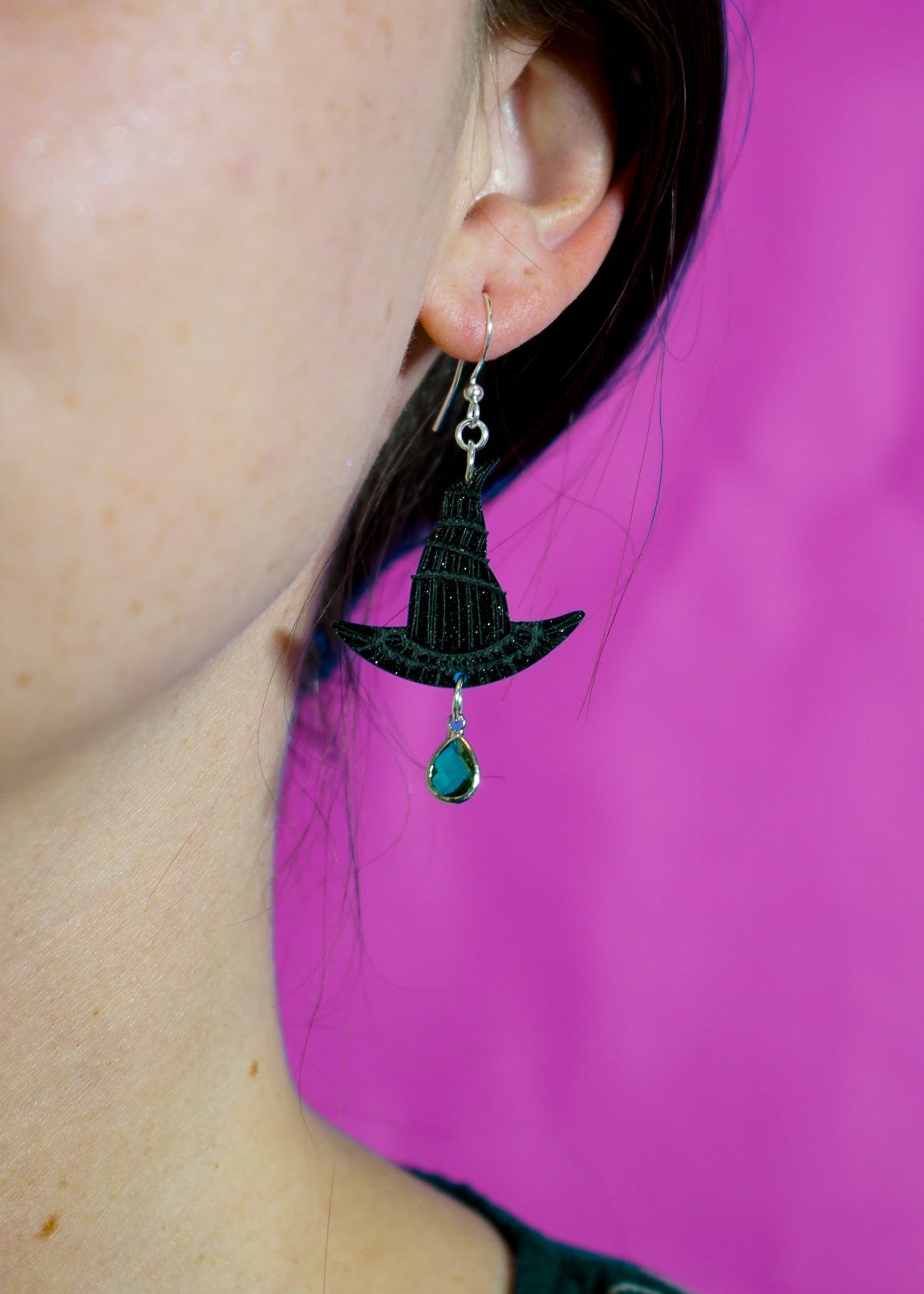 Wicked Witch Hat Earrings