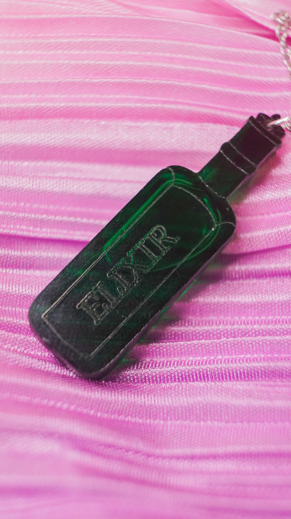 Wicked Green Elixir Liquid Filled Earrings