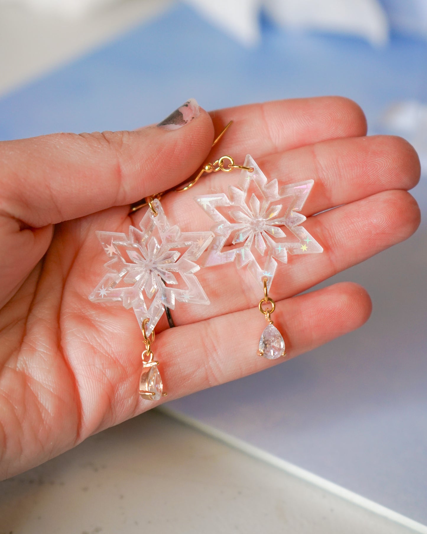 Snowflake Earrings