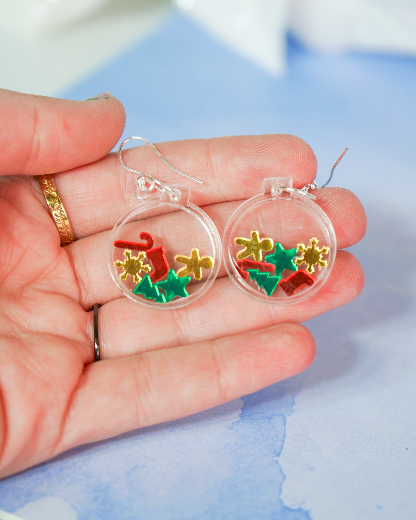 Holiday Shaker Earrings