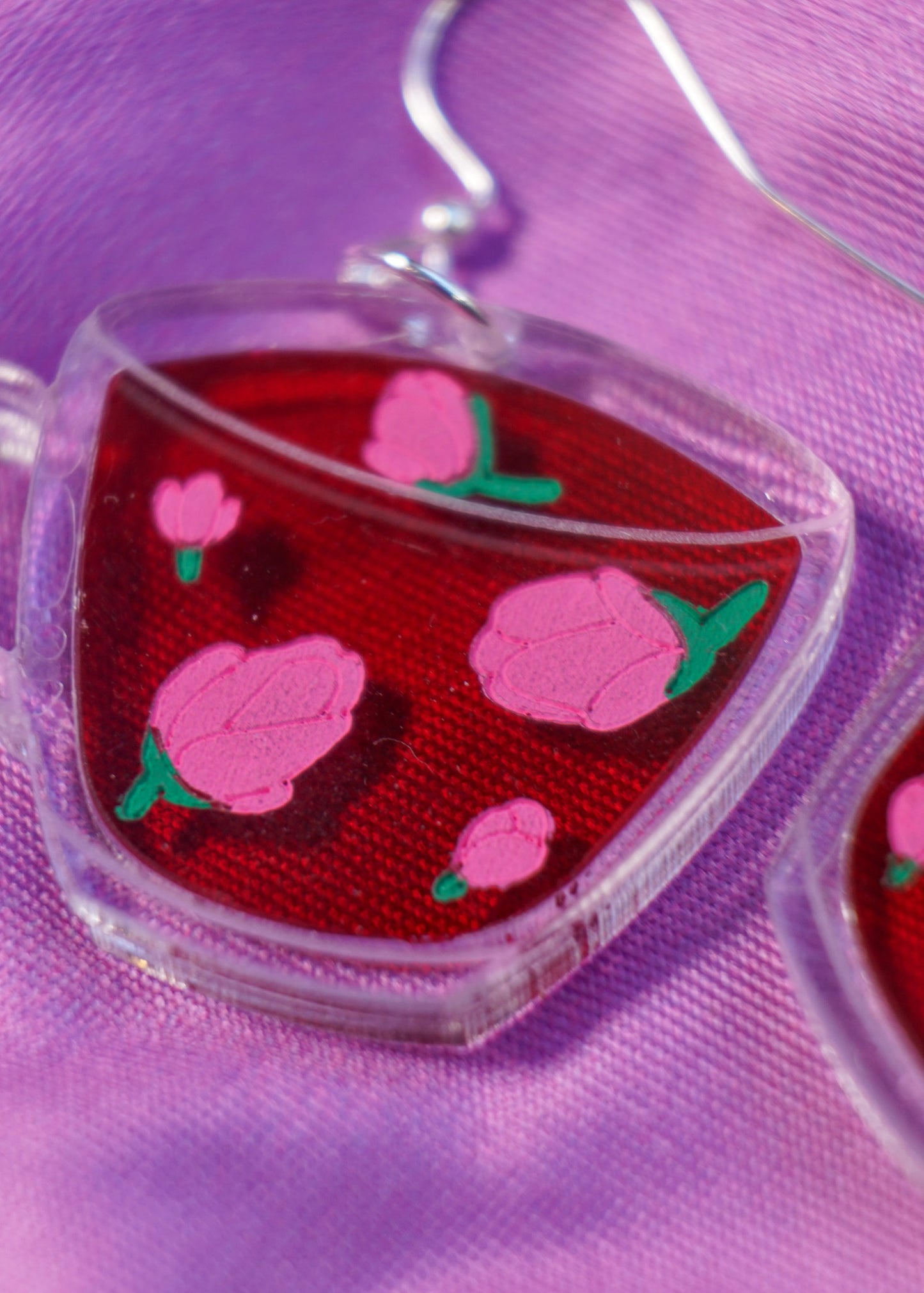 Floral Tea Earrings