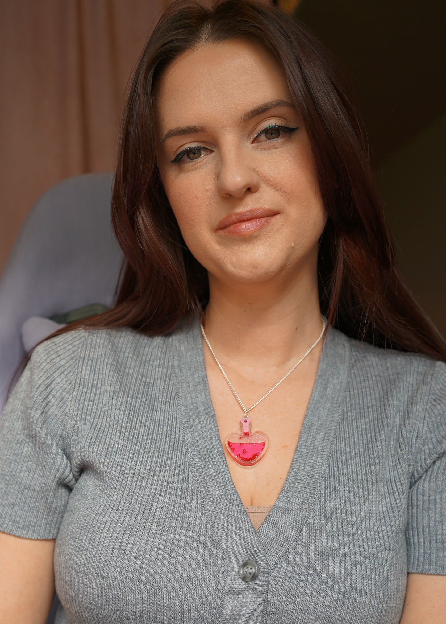 Love Potion Liquid Filled Necklace