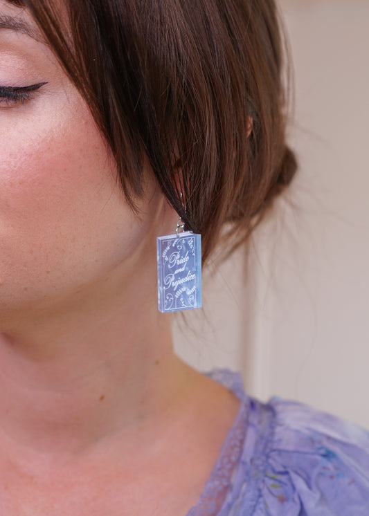 Pride & Prejudice Book Earrings