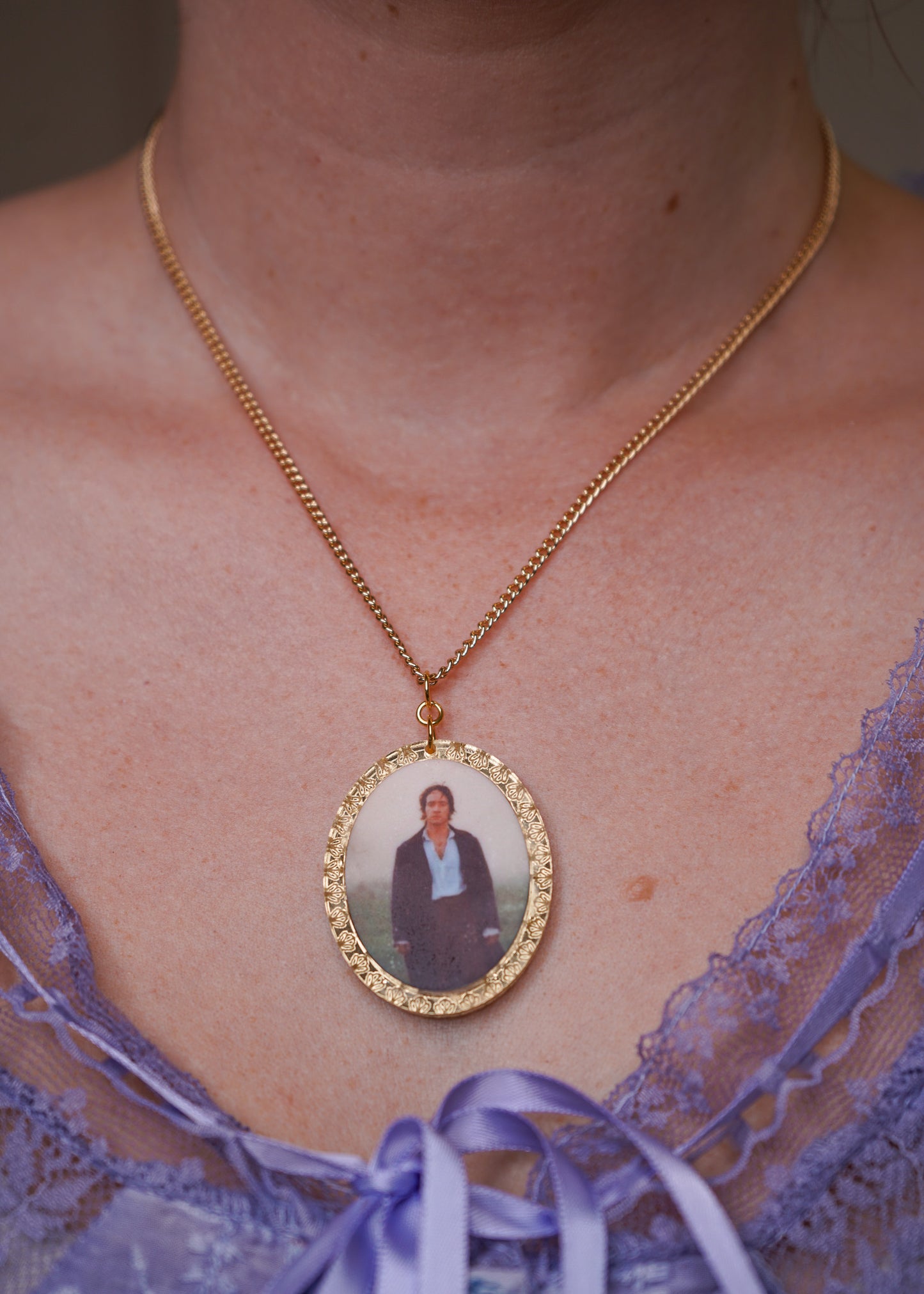 Pride & Prejudice Mr. Darcy Necklace