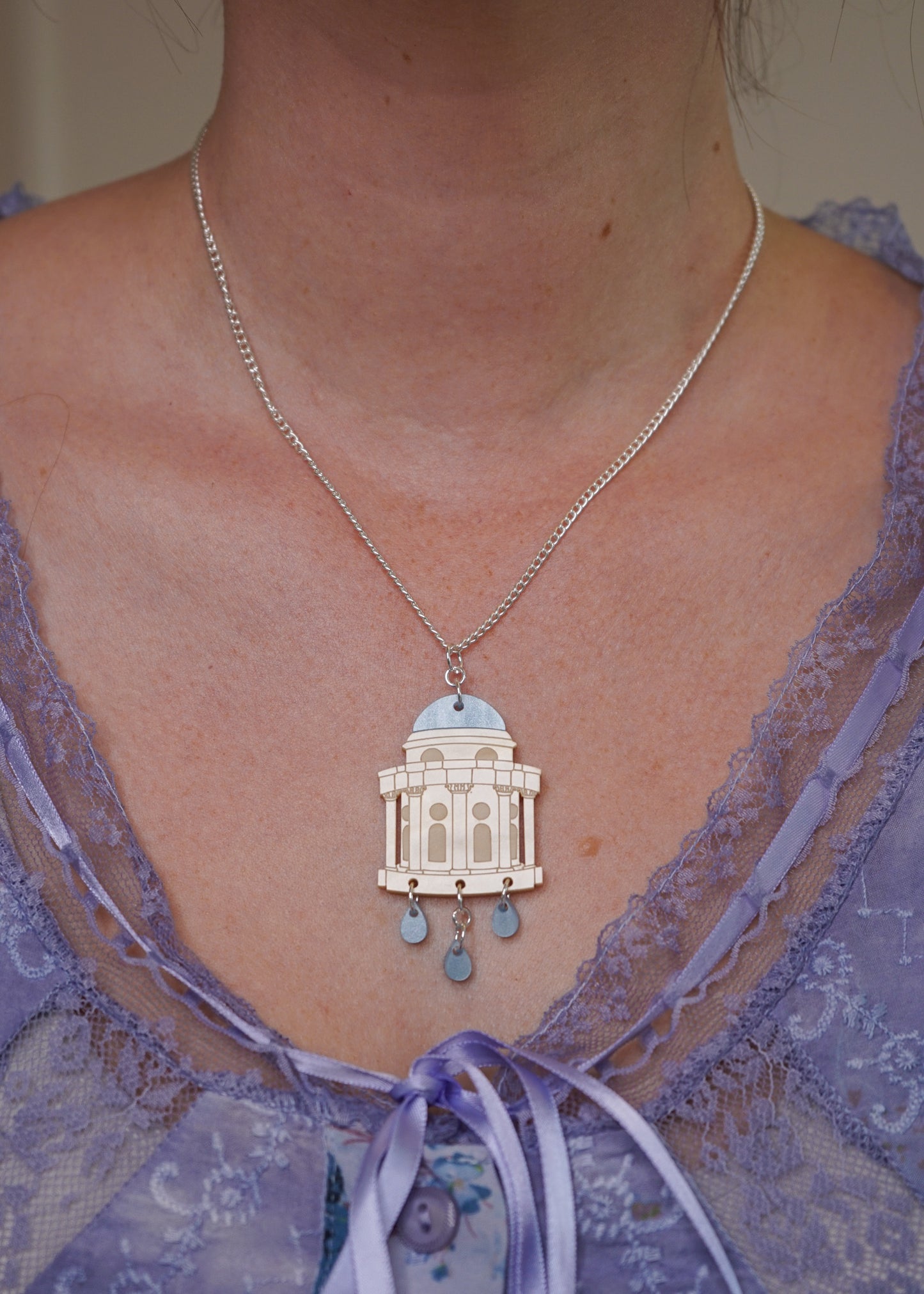 Pride & Prejudice Gazebo Necklace
