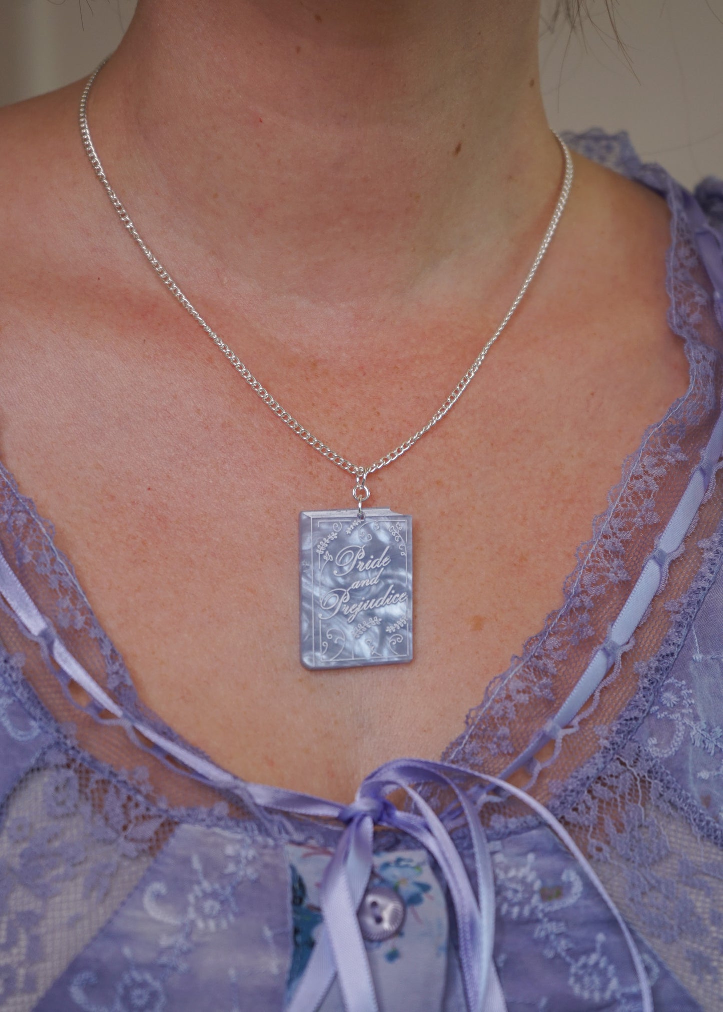 Pride & Prejudice Book Necklace