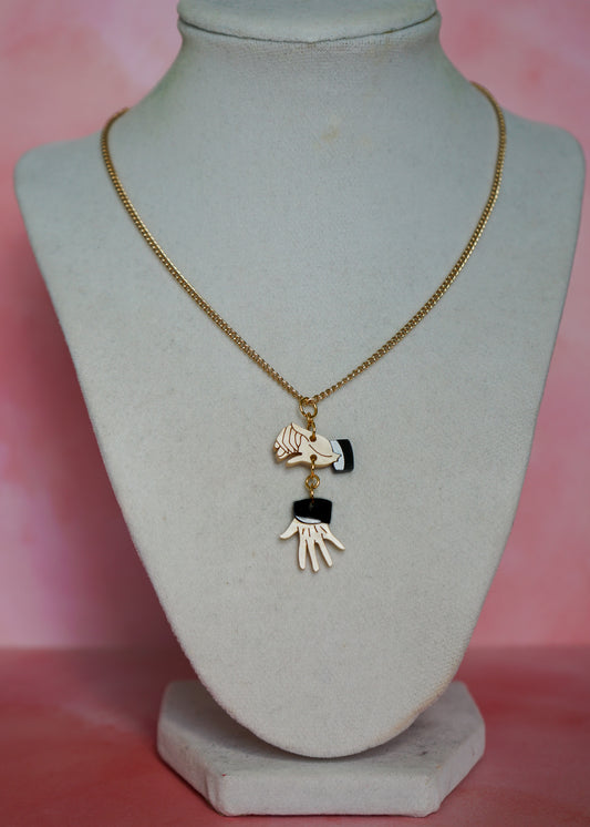 Pride & Prejudice Hand Flex Necklace