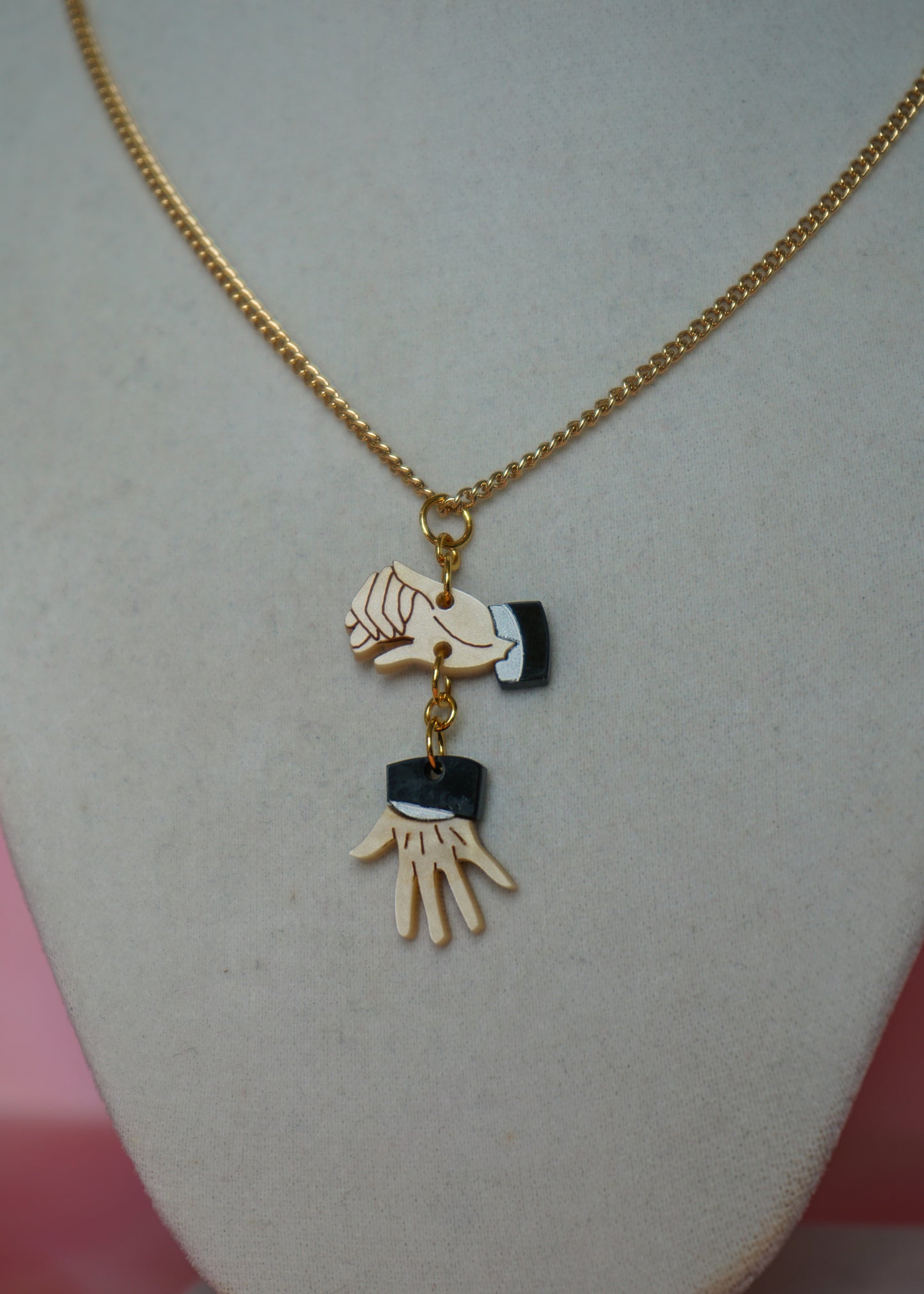 Pride & Prejudice Hand Flex Necklace