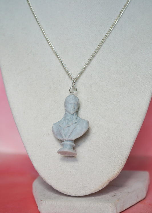 Pride & Prejudice Darcy Bust Necklace