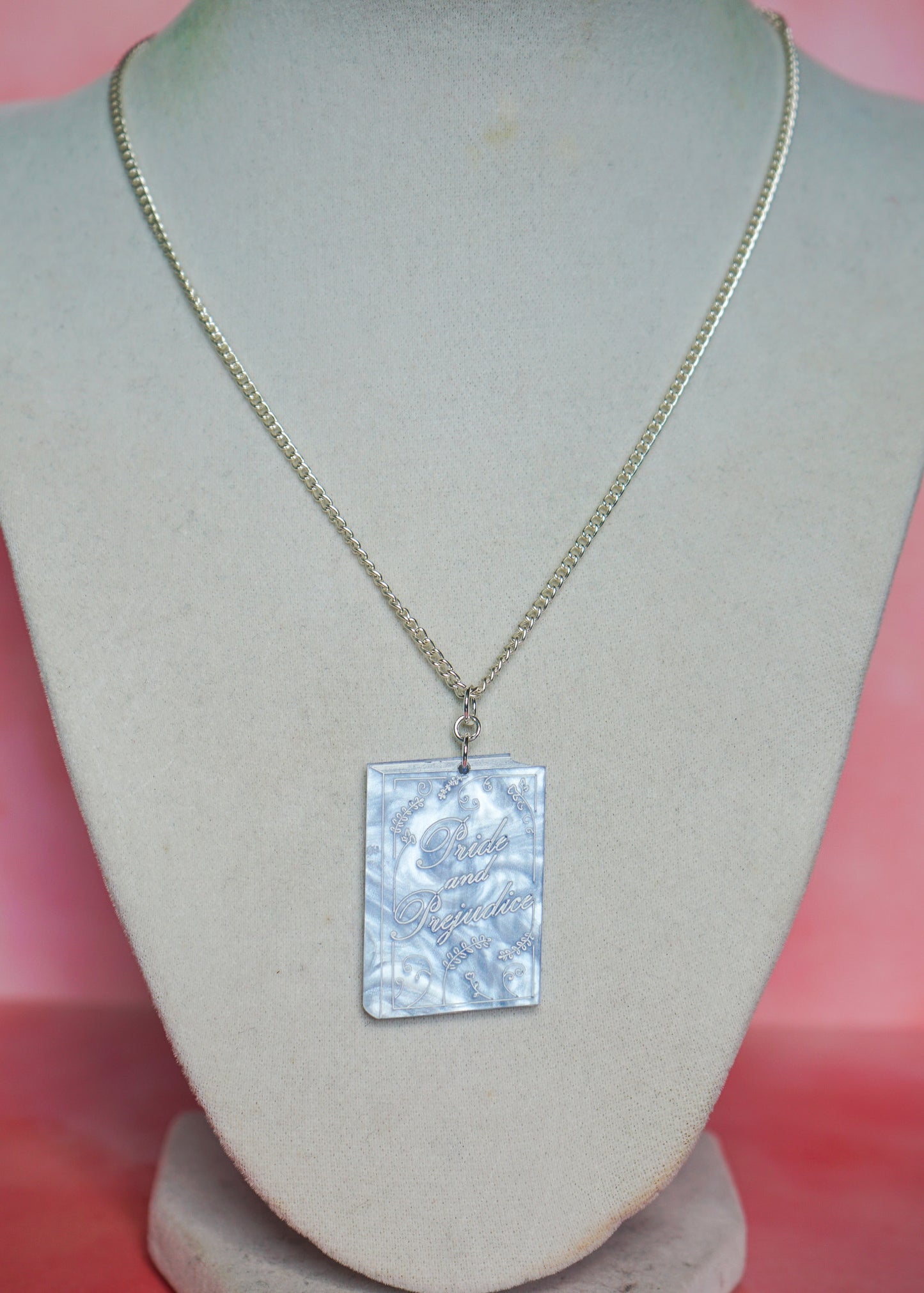 Pride & Prejudice Book Necklace