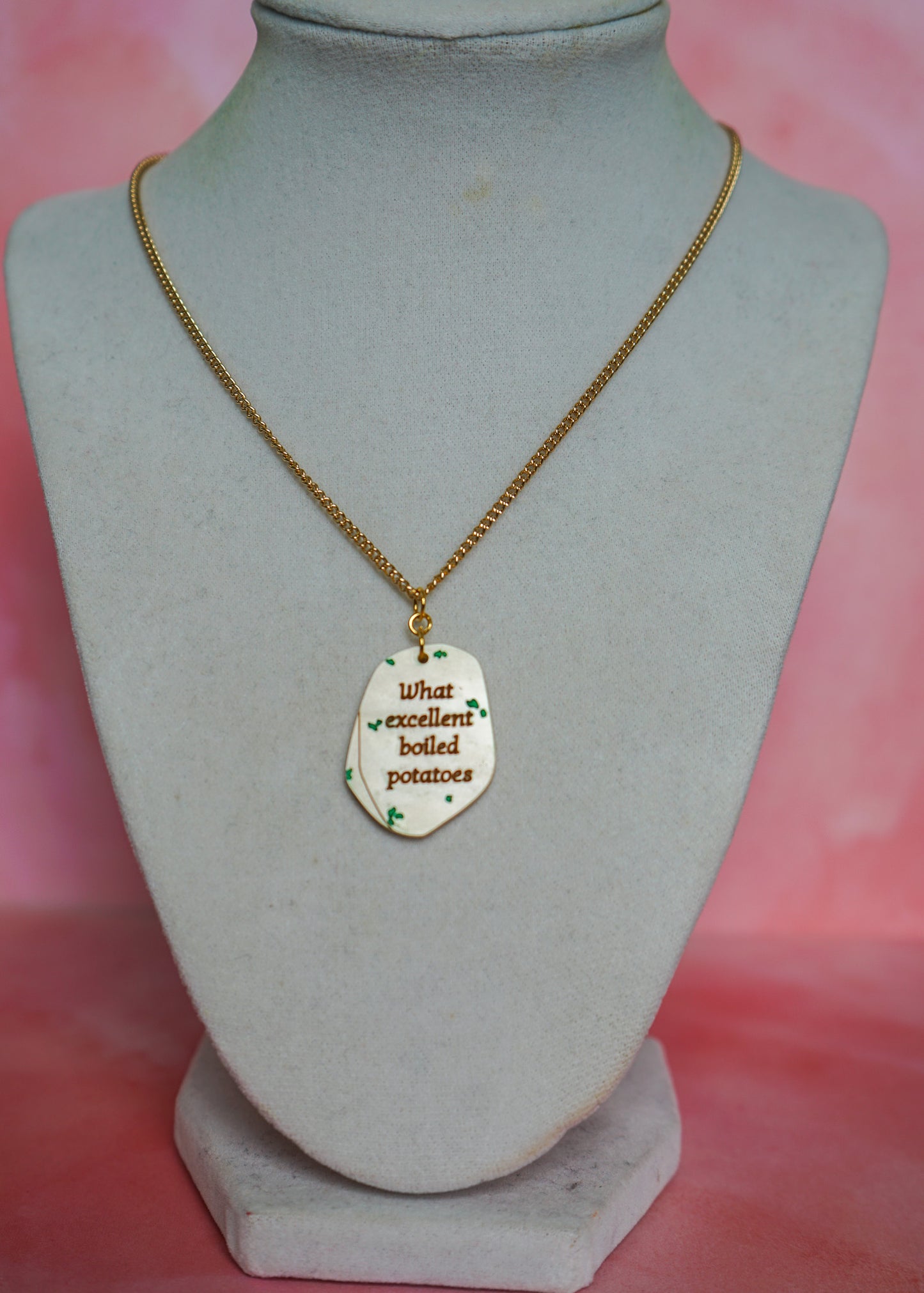 Pride & Prejudice Boiled Potato Necklace