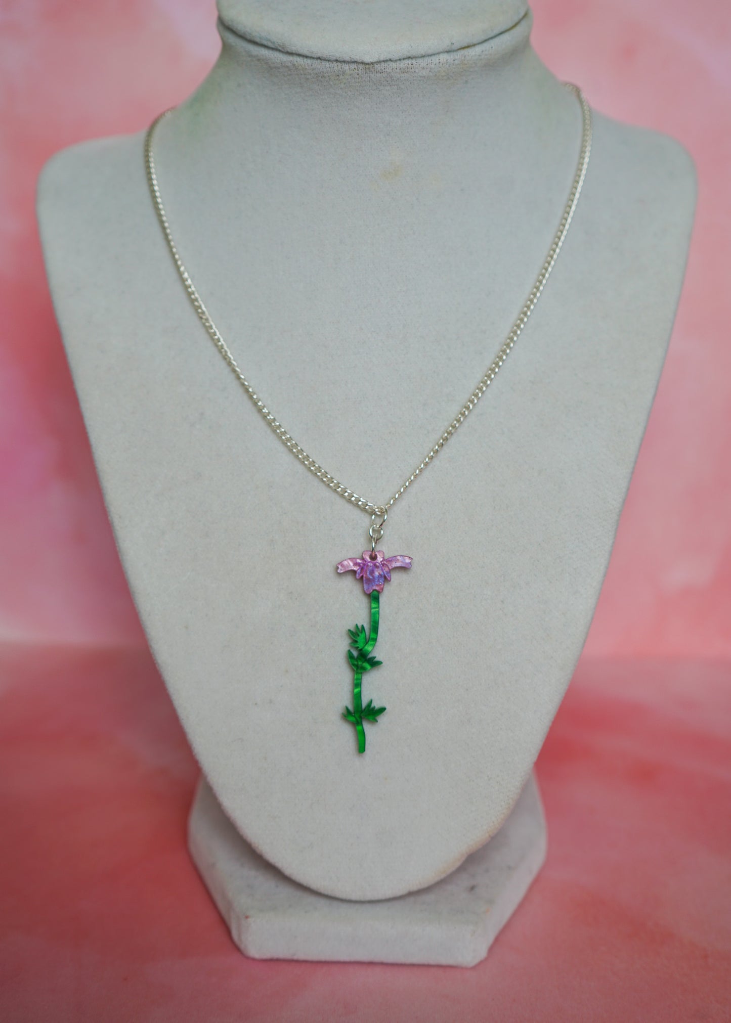 Pride & Prejudice Mr. Collins Flower Necklace