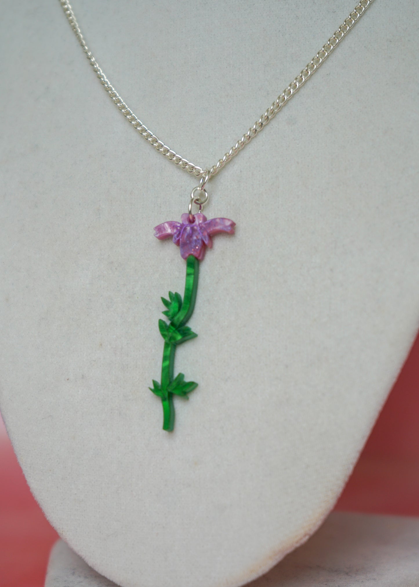 Pride & Prejudice Mr. Collins Flower Necklace