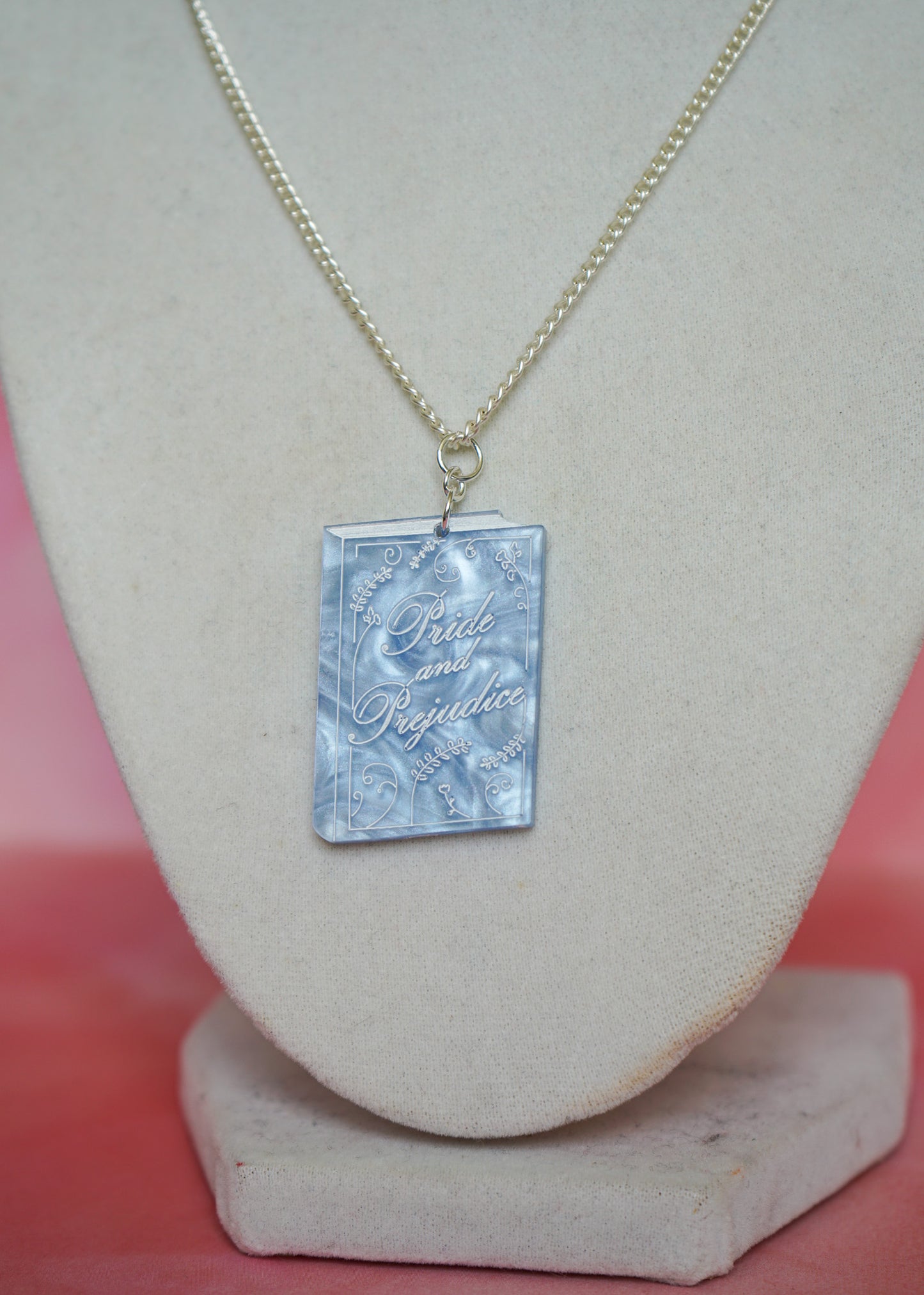 Pride & Prejudice Book Necklace