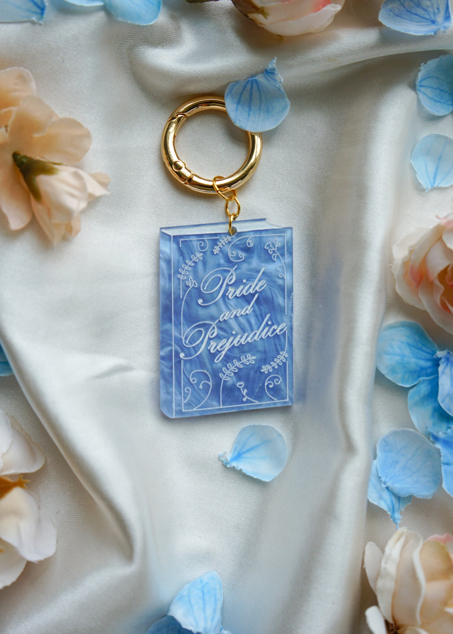 Pride & Prejudice Book Keychain or Bag Charm