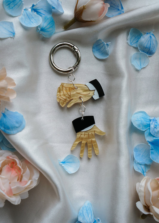 Pride & Prejudice Hand Flex- Keychain or Bag Charm