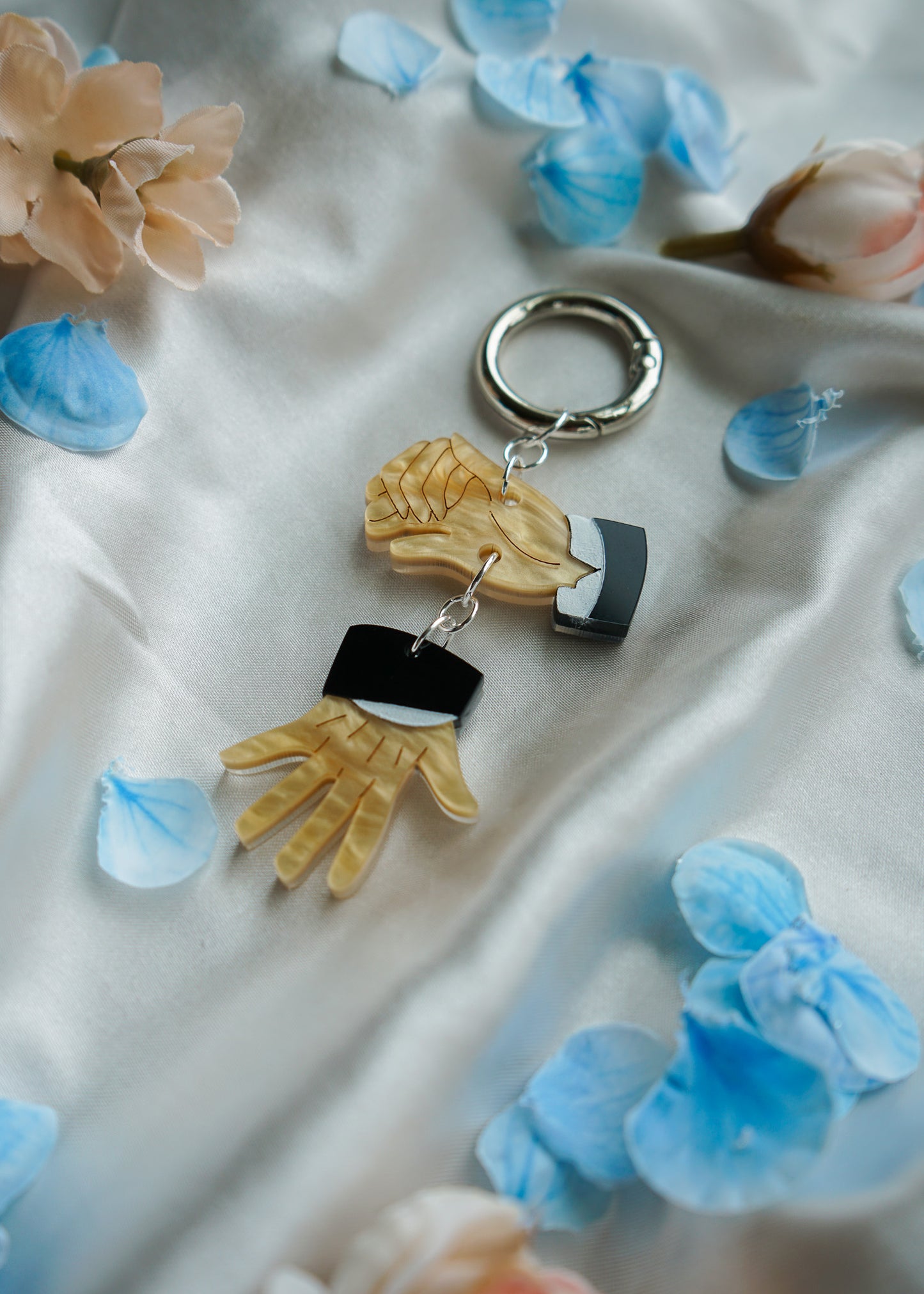 Pride & Prejudice Hand Flex- Keychain or Bag Charm