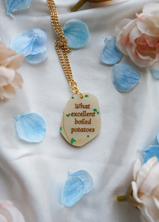 Pride & Prejudice Boiled Potato Necklace