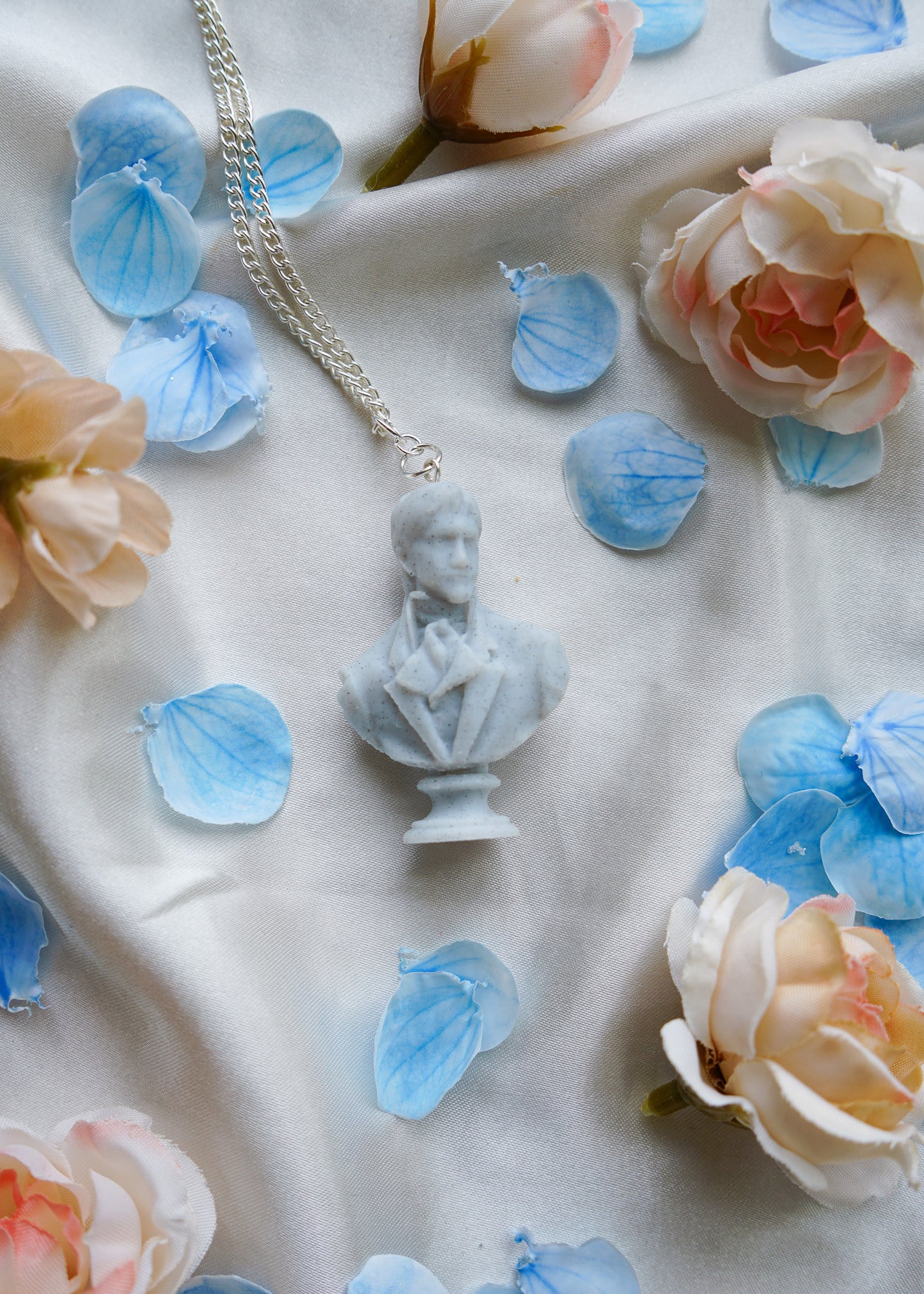 Pride & Prejudice Darcy Bust Necklace