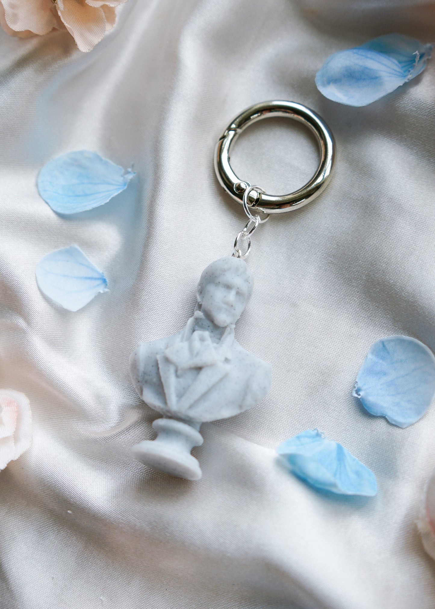Pride & Prejudice Darcy Bust- Keychain or Bag Charm