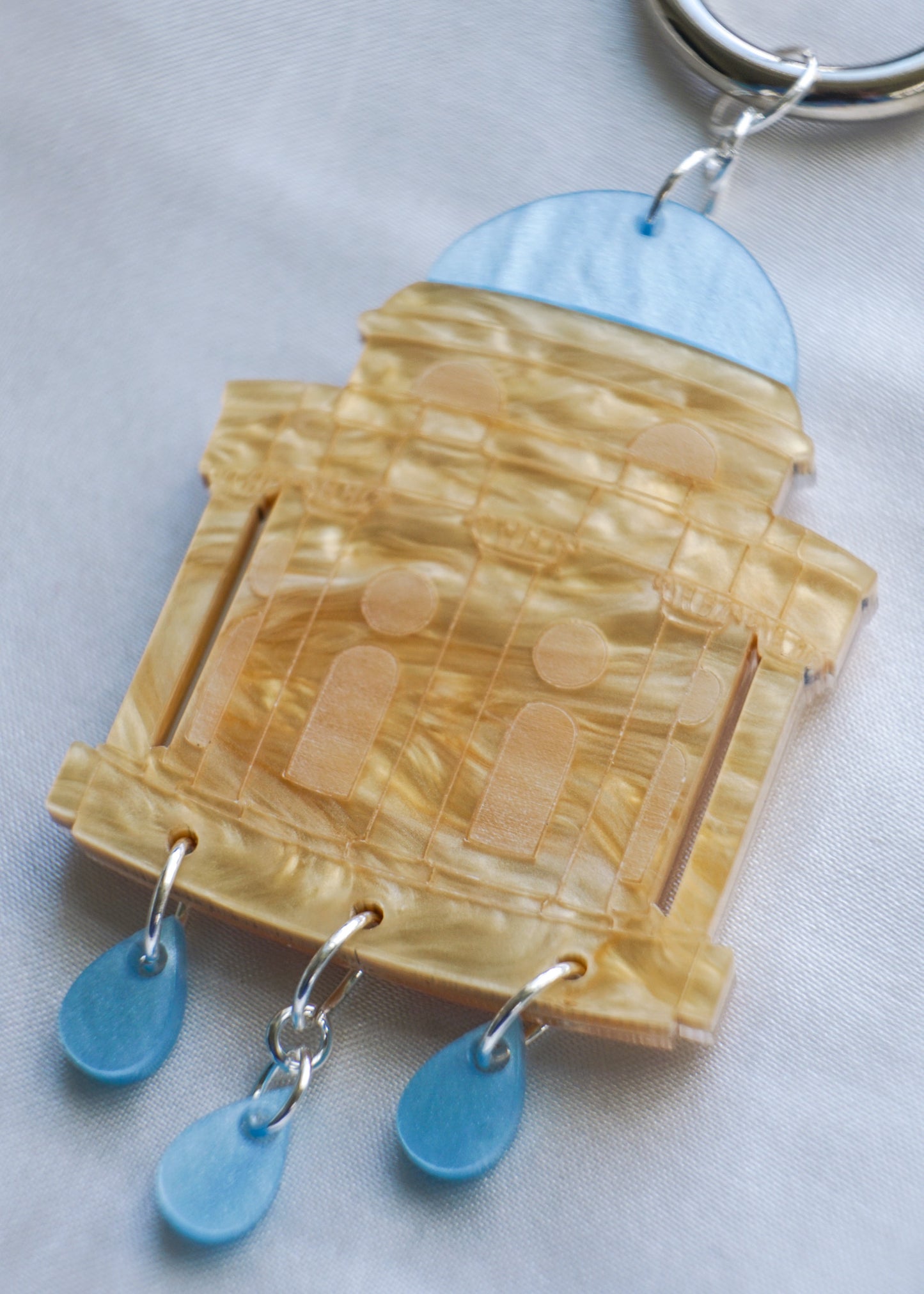 Pride & Prejudice Gazebo- Keychain or Bag Charm