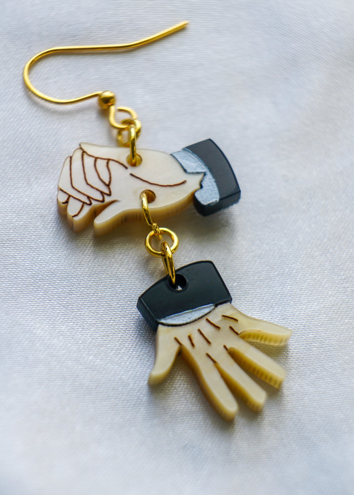 Pride & Prejudice Hand Flex Earrings