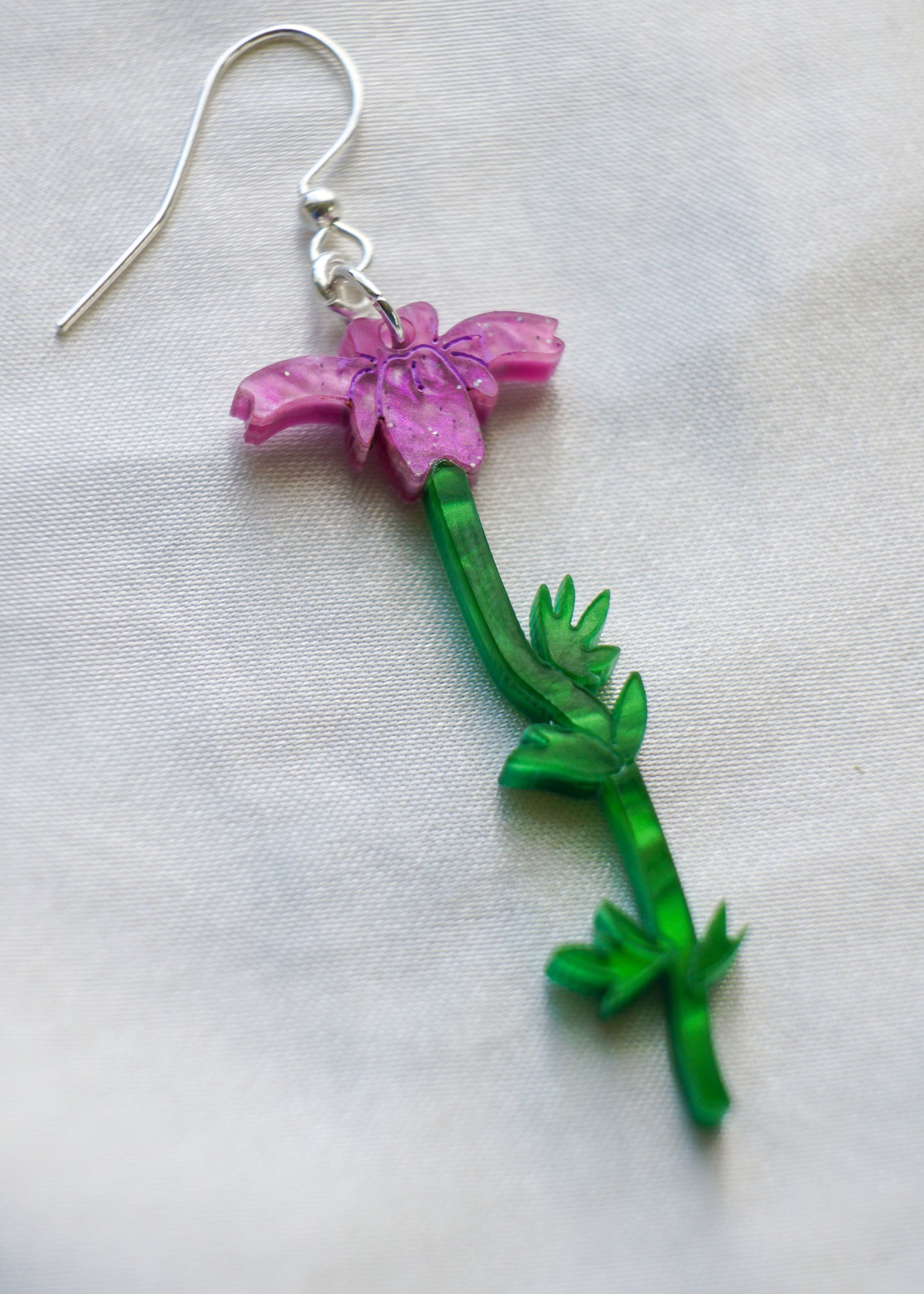 Pride & Prejudice Mr. Collins' Flower Earrings