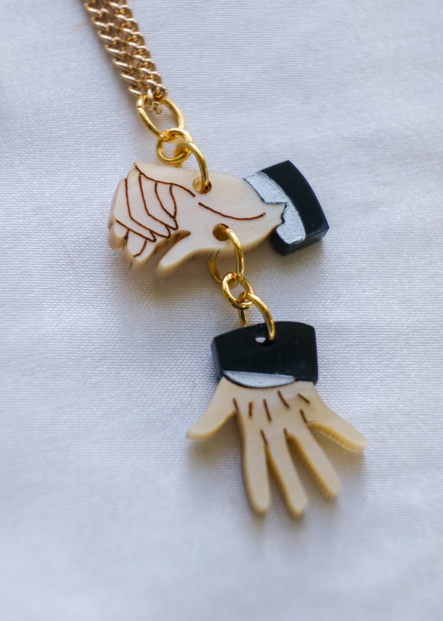 Pride & Prejudice Hand Flex Necklace