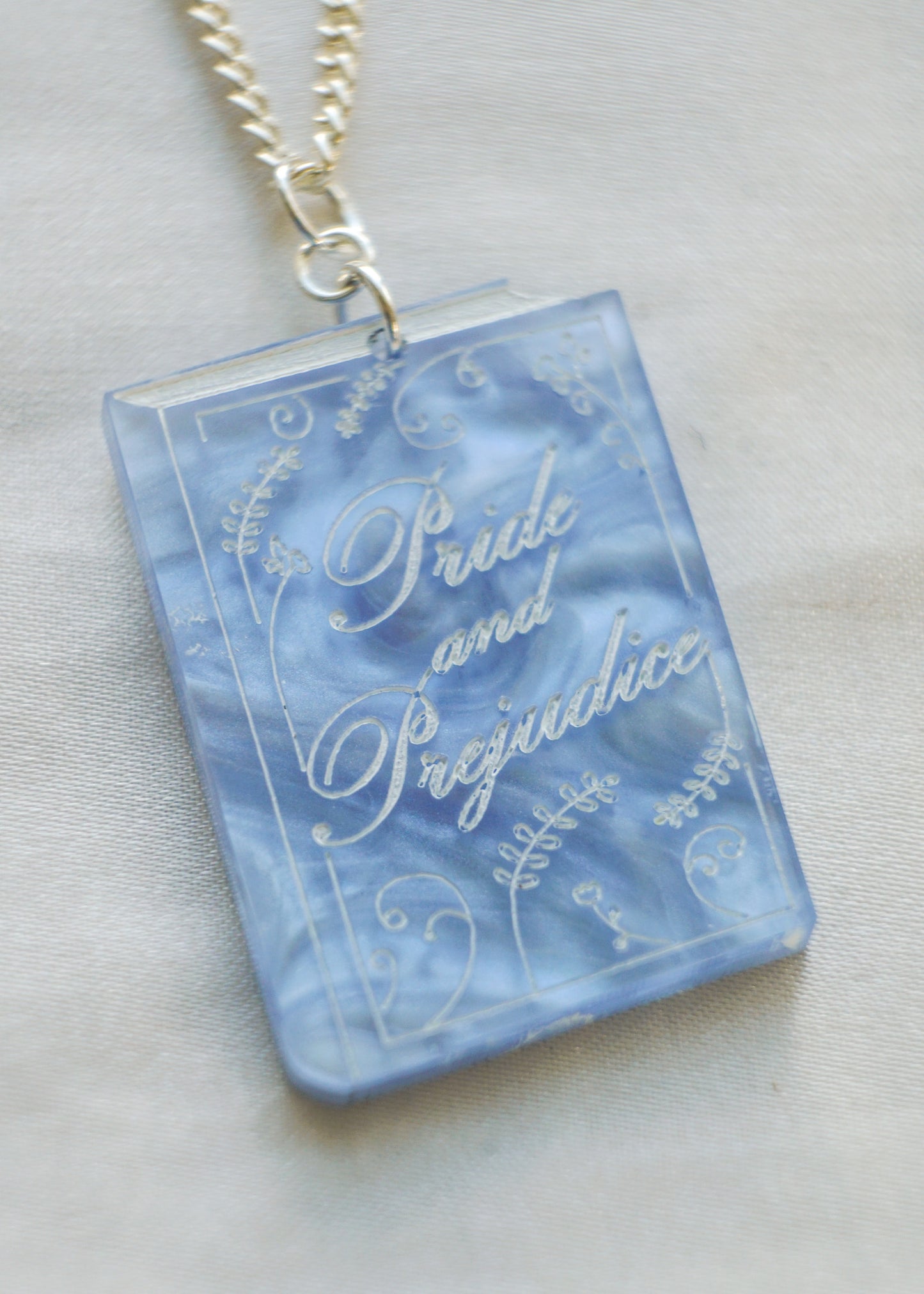 Pride & Prejudice Book Necklace