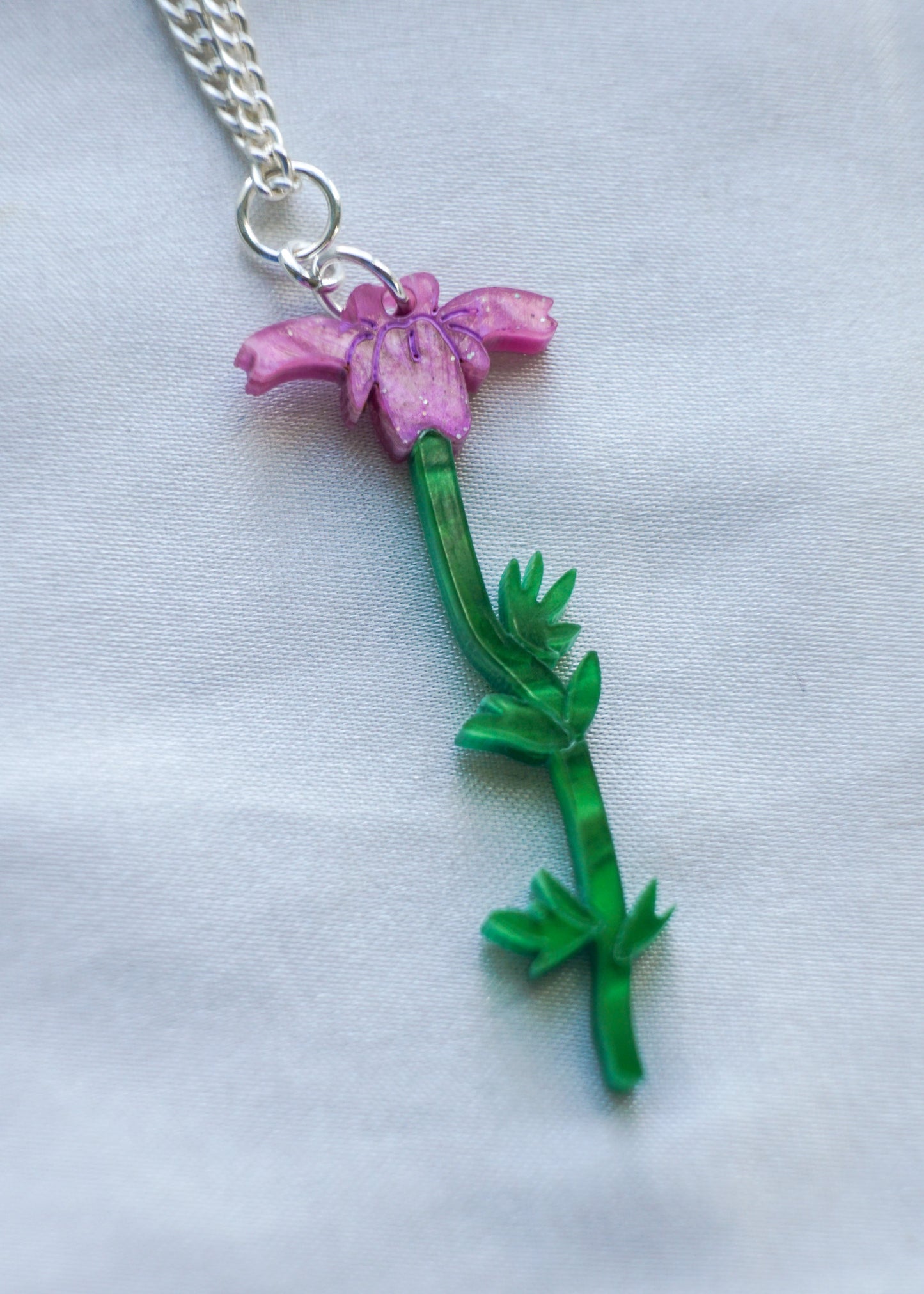 Pride & Prejudice Mr. Collins Flower Necklace